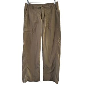 Patagonia Women’s Straight Hiking Cargo Pants Lightweight Tan Size 8 Gorpcore